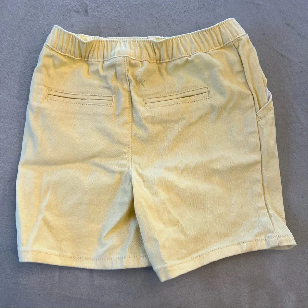 TOMMY BAHAMA Baby 2pc Summer Outfit, Seersucker Shirt‎ w/ Yellow Shorts, 18m